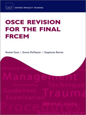 cover image of OSCE Revision for the Final FRCEM